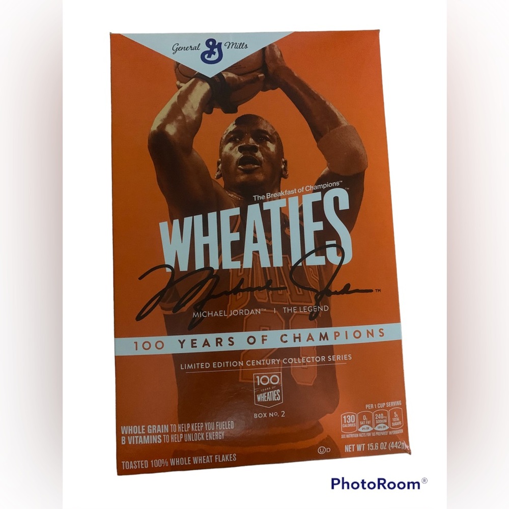 Michael Jordan Wheaties Collector cereal  Box